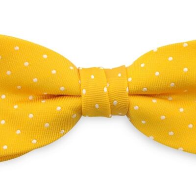 Sir Redman bow tie Micro Dots - yellow