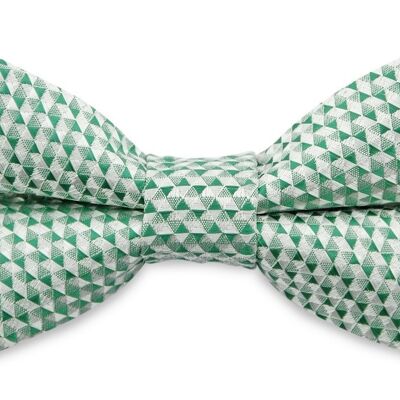 Sir Redman bow tie Triangle Trip green