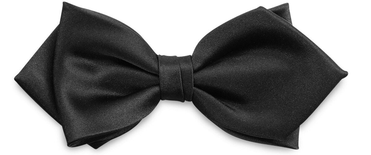 Papillon con punta di diamante nero di Sir Redman