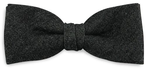 Sir Redman denim bow tie black