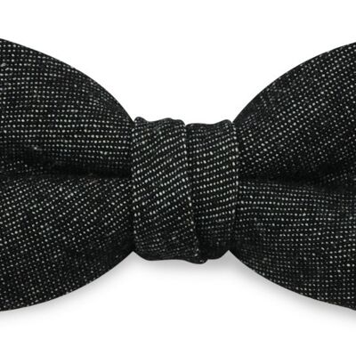 Sir Redman denim bow tie black