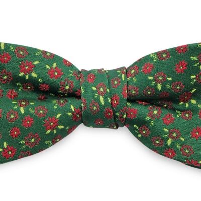 Sir Redman bow tie Little Flowers groen