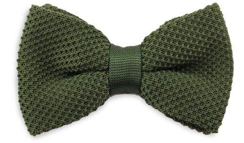 Sir Redman knitted bow tie forest