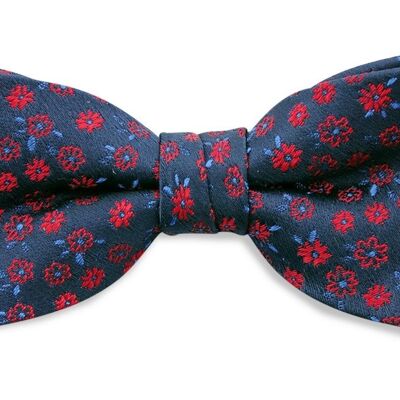 Noeud papillon Sir Redman Little Flowers bleu