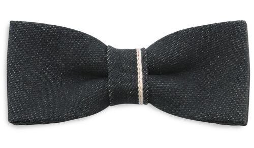 Sir Redman bow tie Black Selvedge Party