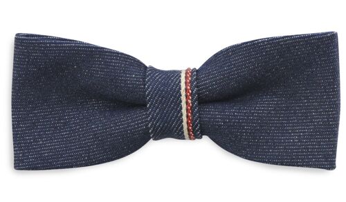 Sir Redman bow tie Blue Selvedge Party
