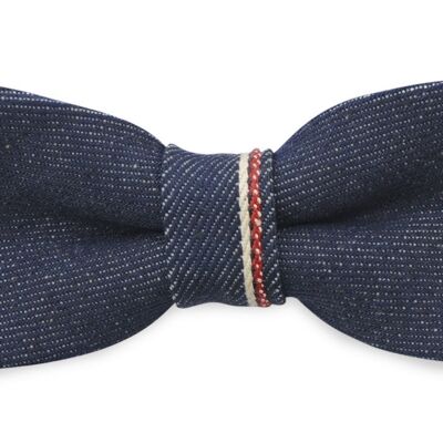 Sir Redman bow tie Blue Selvedge Party