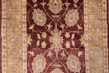 Tapis Afghan Chobi Ziegler 278x85 noué main 90x280 tapis de passage rouge oriental 4