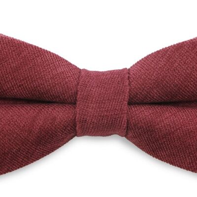 Sir Redman burgundy bow tie Soft Touch