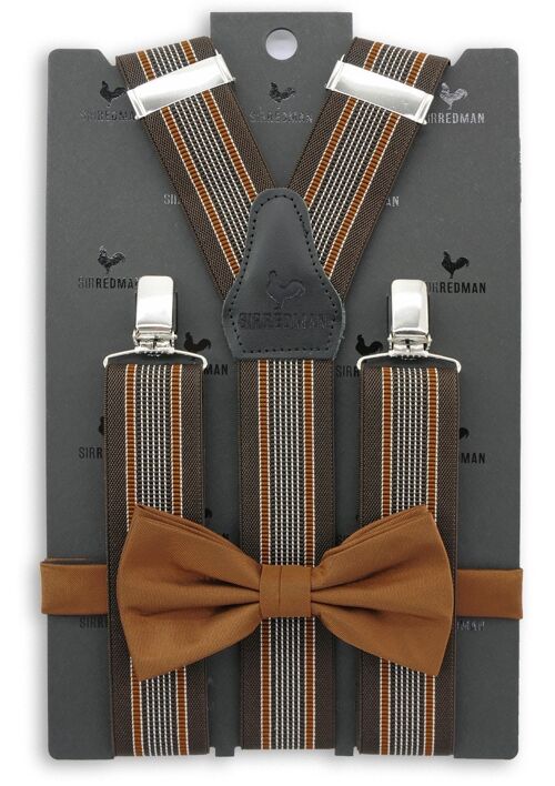 Sir Redman suspenders combi pack James Wyatt brown