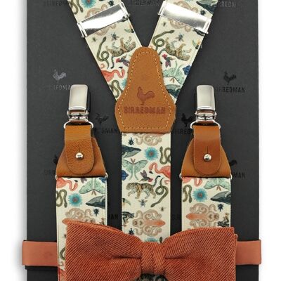 Sir Redman suspenders combi pack Vintage Touch