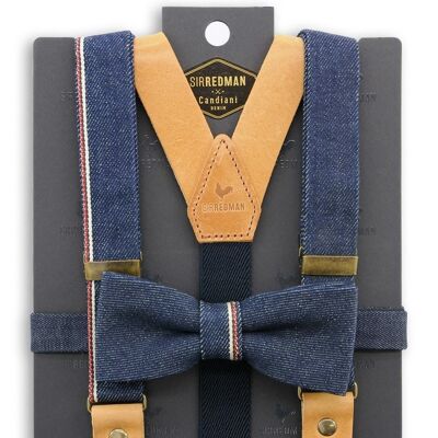 Sir Redman suspenders combi pack Blue Legacy Selvedge