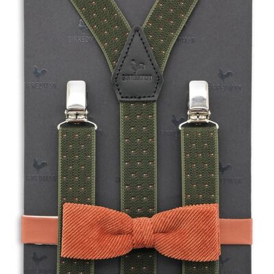 Sir Redman Kids suspenders combi pack Gacilly Rib