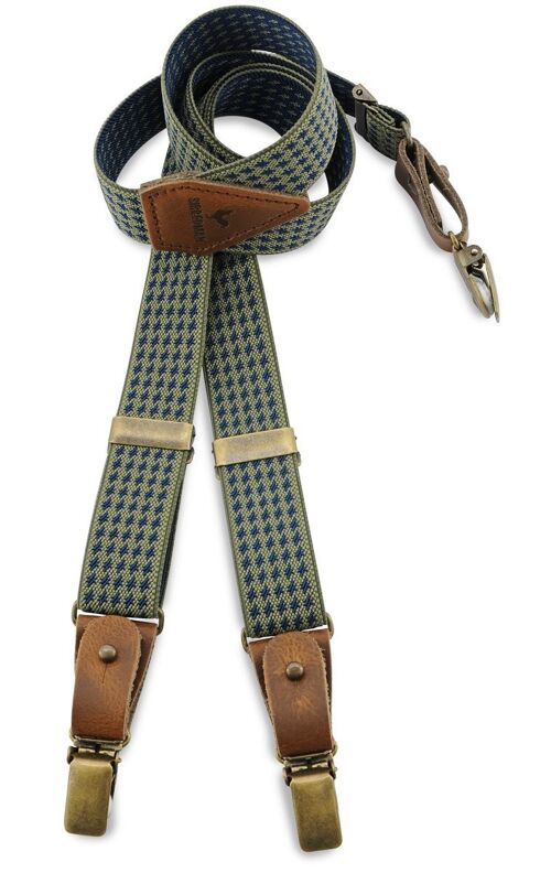 Sir Redman kids suspenders Dolph Dogtooth