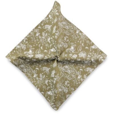 Pañuelo de bolsillo Sir Redman Sposo Elegante verde olivia