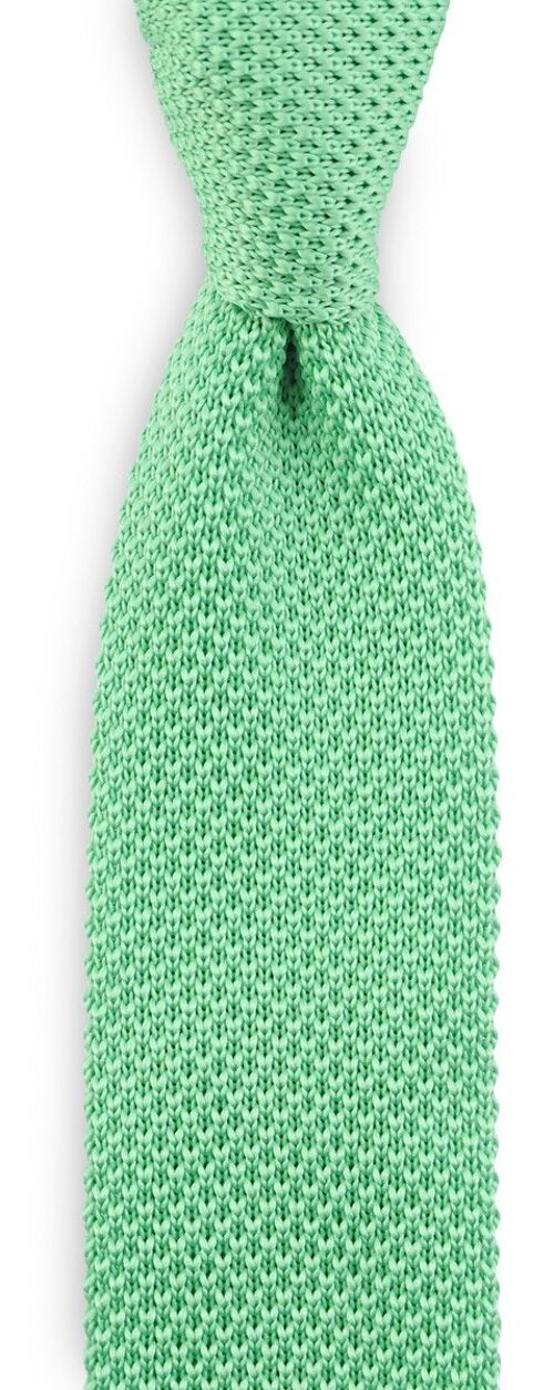 Sir Redman knitted tie mint green