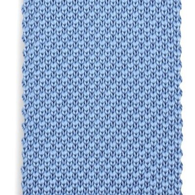 Sir Redman knitted tie light blue
