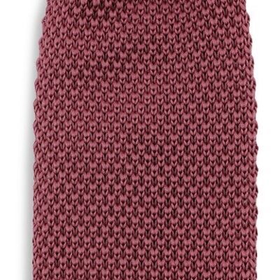 Sir Redman knitted tie mauve