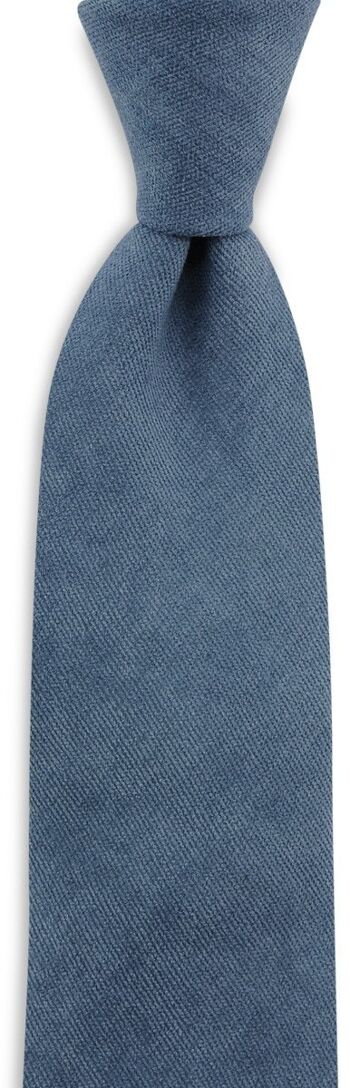 Cravate Sir Redman Soft Touch bleu denim 1
