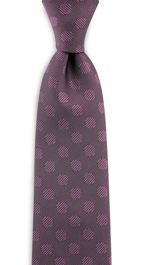 Sir Redman necktie Dressed Big Dot bordeaux
