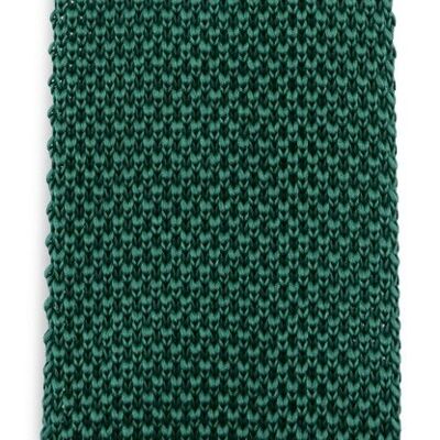 Sir Redman knitted tie bottle green
