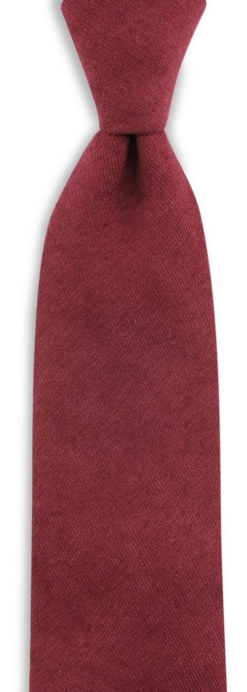 Sir Redman necktie Soft Touch burgundy