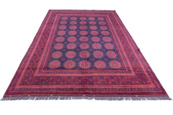 Afghan Kunduz 299x198 tapis noué main 200x300 tapis oriental rouge oriental à poils courts 2