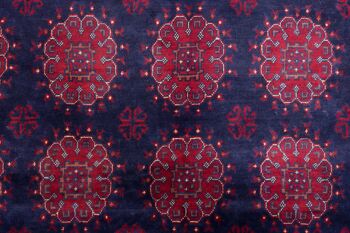 Afghan Kunduz 299x198 tapis noué main 200x300 tapis oriental rouge oriental à poils courts 5