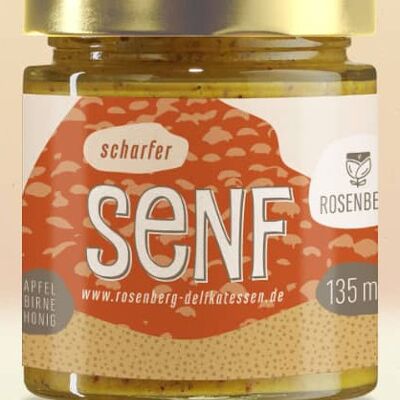 Bio-Scharfer Senf - 135 ml
