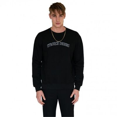 Black sweatshirt strouch designs