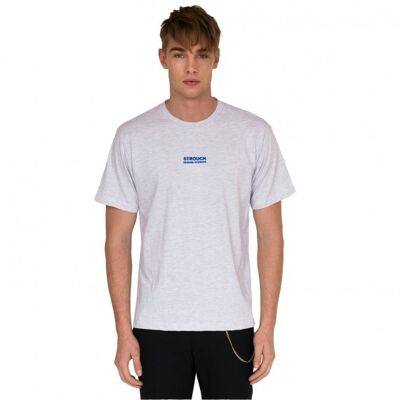 Grey t-shirt blue logo