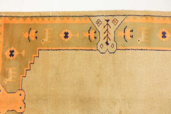 Tapis Gabbeh 251x185 noué main 190x250 motif animal beige tapis d'Orient à poils courts 5