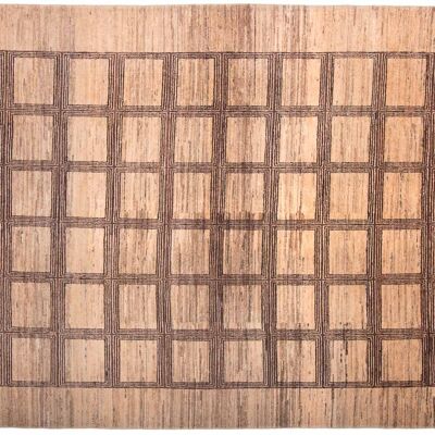 Afghan Modern Chobi Ziegler 269x189 tappeto annodato a mano 190x270 beige geometrico