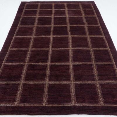 Afghan Modern Chobi Ziegler 271x177 hand-knotted carpet 180x270 brown geometric