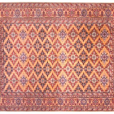 Afghan Mauri Kabul 267x218 Handgeknüpft Teppich 220x270 Rot Geometrisch Muster Kurzflor