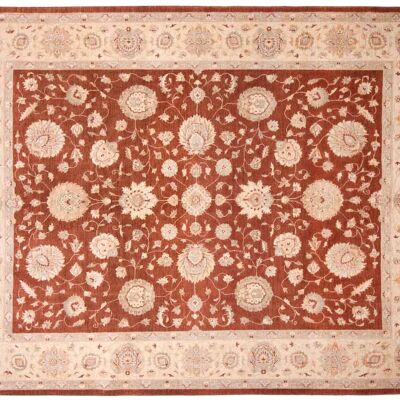Afghan Chobi Ziegler 318x254 tappeto annodato a mano 250x320 rosso, orientale, pelo corto
