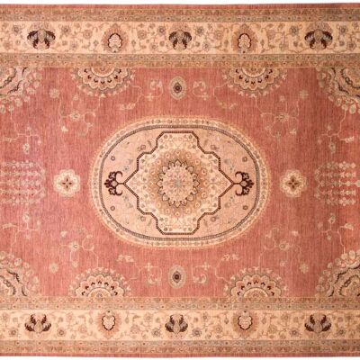 Afghan Feiner Chobi Ziegler 346x252 tappeto annodato a mano 250x350 motivo floreale rosso