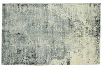 Handloom Vintage 200x160 tapis tissé à la main 160x200 gris travail manuel abstrait Orient 1