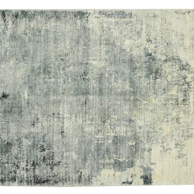 Handloom Vintage 200x160 Tappeto tessuto a mano 160x200 Grigio Astratto Lavoro manuale Orient