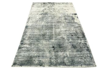 Handloom Vintage 200x160 tapis tissé à la main 160x200 gris travail manuel abstrait Orient 2