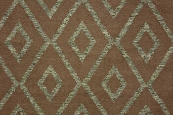 Tapis Kilim 180x120 tissé main 120x180 marron motif géométrique travail manuel Orient 4