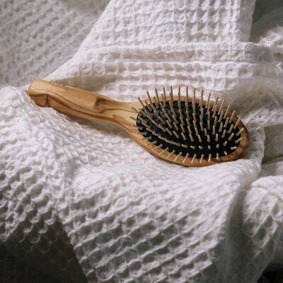 Brush in Olive Wood