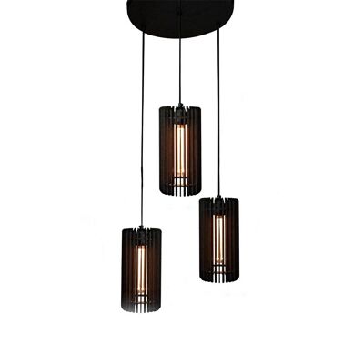 Tubo pendant lamp trio - Not assembled - less packaging - sustainable choice 🌱