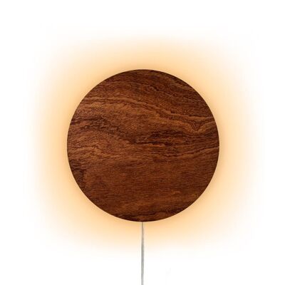 Interstellar wall lamp - Wood - Wood dark