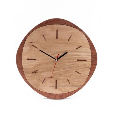 Reloj de madera Omitir