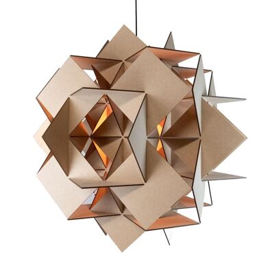 Hanging lamp Triangulus - S '30 cm' - Natural