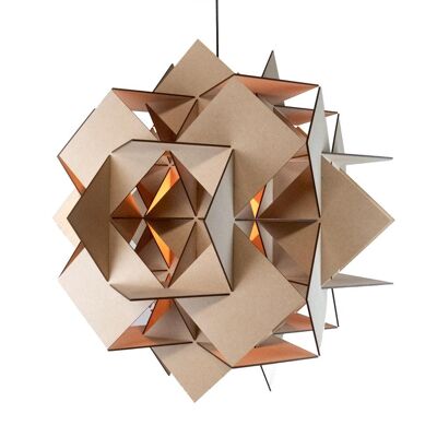 Lampe à suspension Triangulus - M '38 cm' - Naturel