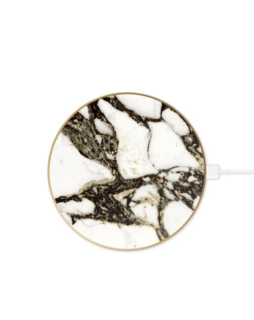 Fashion QI Charger Calacatta Golden Marble