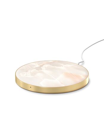 Fashion QI Charger Rose Pearl Marble 3