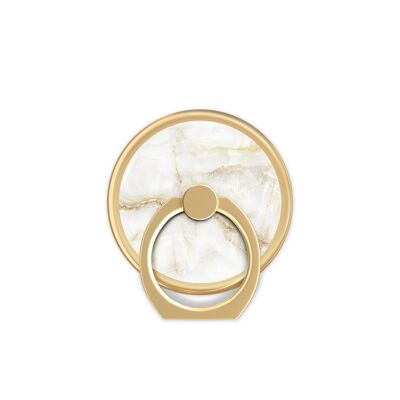 Magnetic Ring Mount Golden Pearl Marble